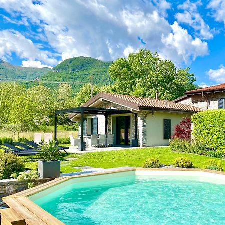 Villa Larius Gravedona Ngoại thất bức ảnh
