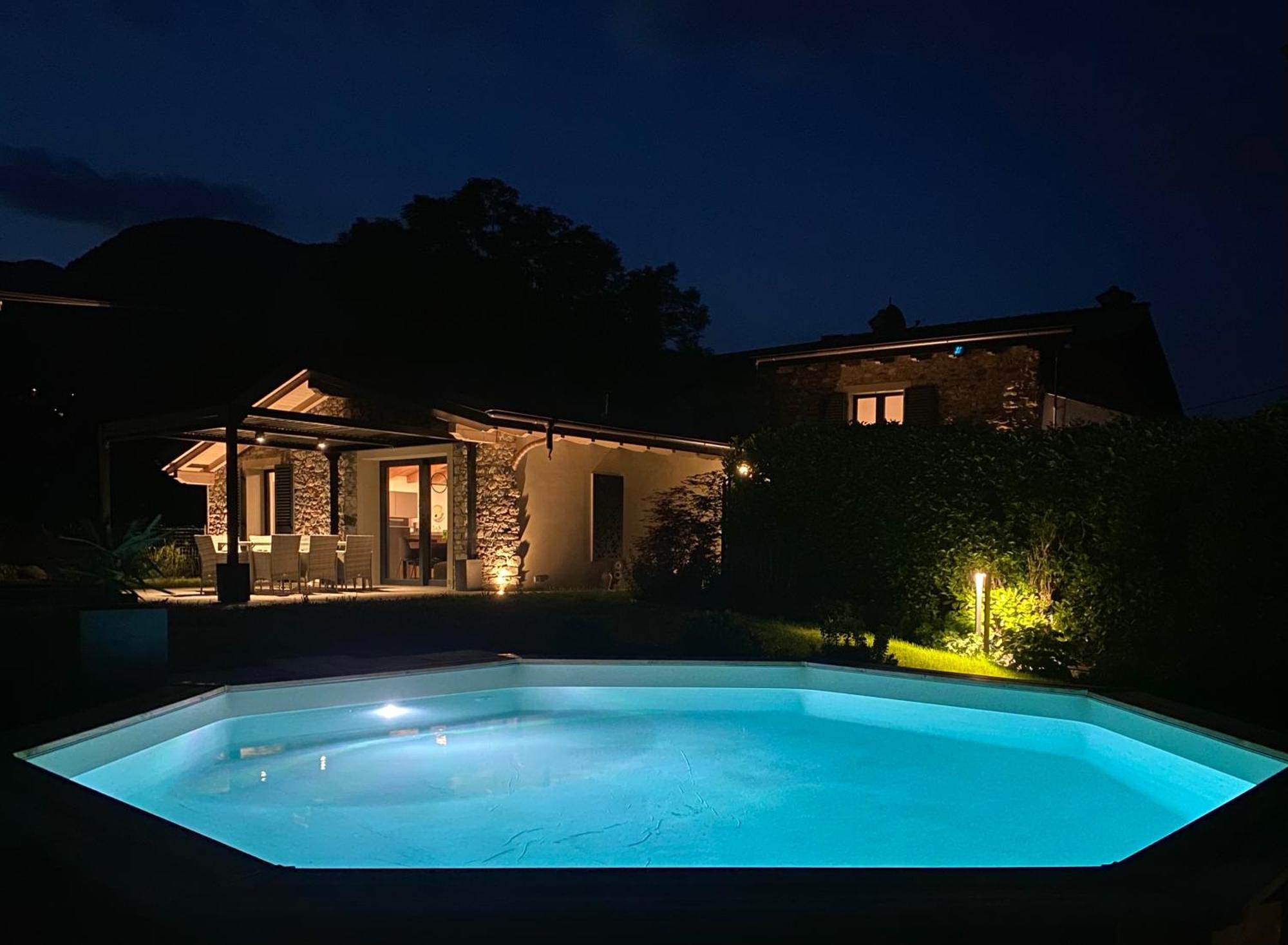 Villa Larius Gravedona Ngoại thất bức ảnh