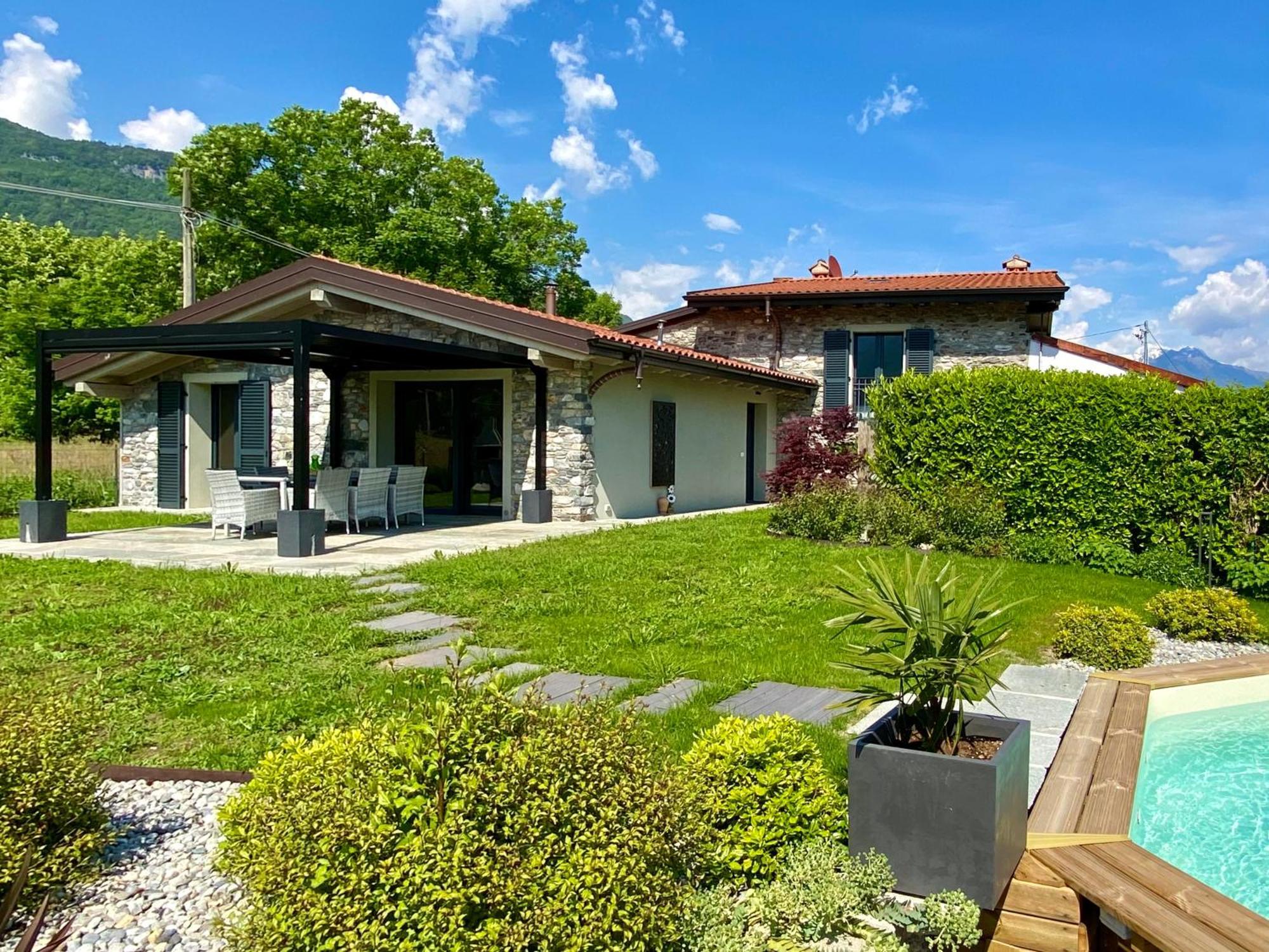 Villa Larius Gravedona Ngoại thất bức ảnh